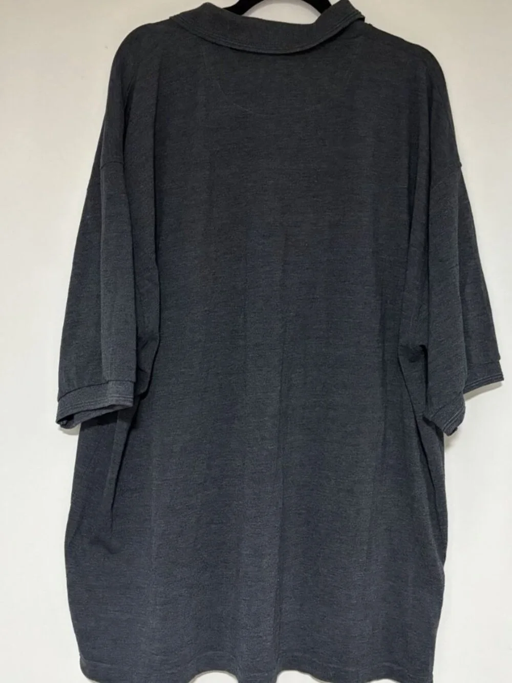 Givenchy Activewear Men’s 100% Cotton Charcoal Gray Polo Shirt Size 3XL